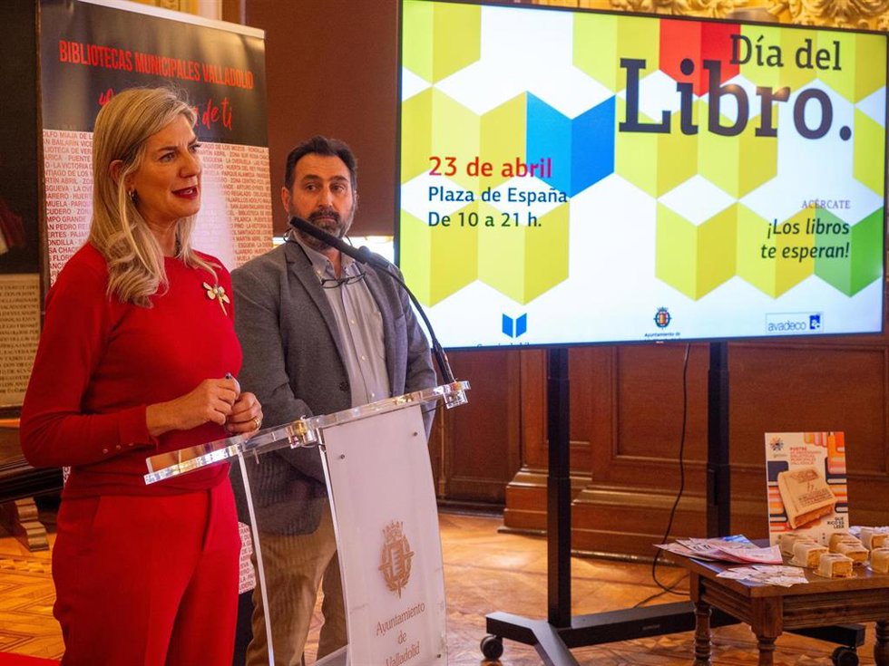 Un momento de la presentación del Día del Libro.