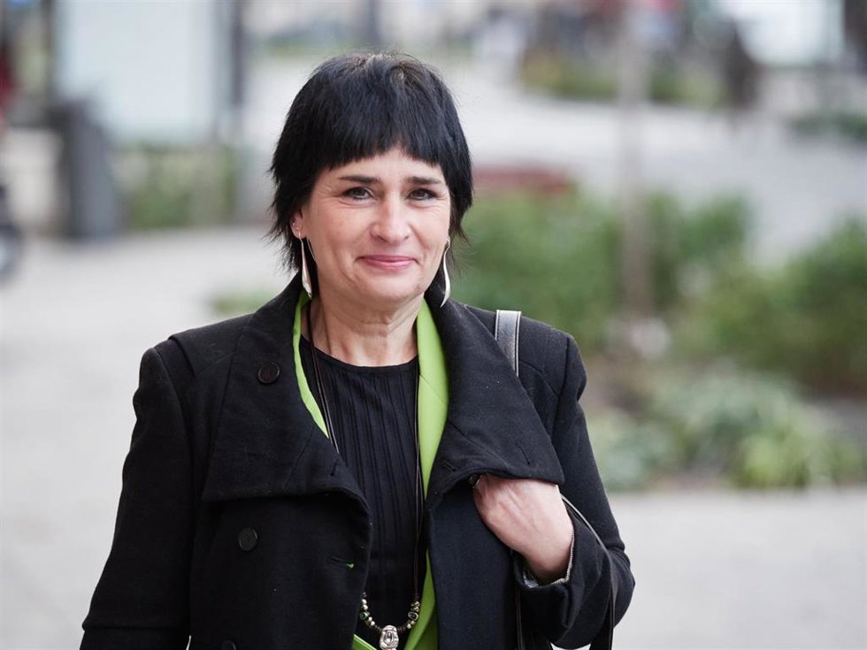 Archivo - La portavoz de EH Bildu en el Parlamento de Navarra, Laura Aznal