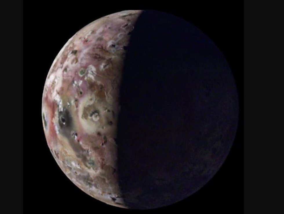Región polar sur de Io
