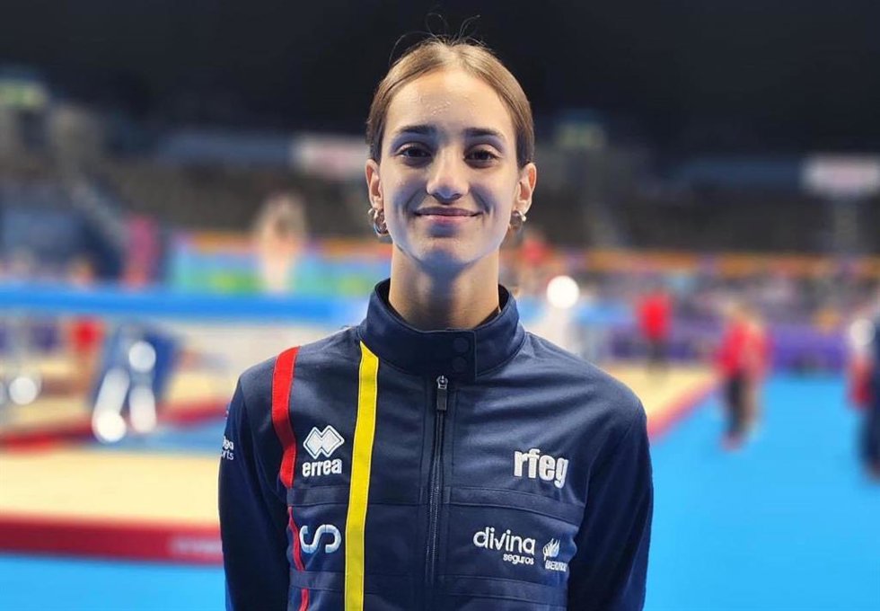 La gimnasta María Herranz.
