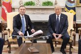 Foto: Duda y Trump abordan el gasto en Defensa de los países de la OTAN durante un encuentro en EEUU
