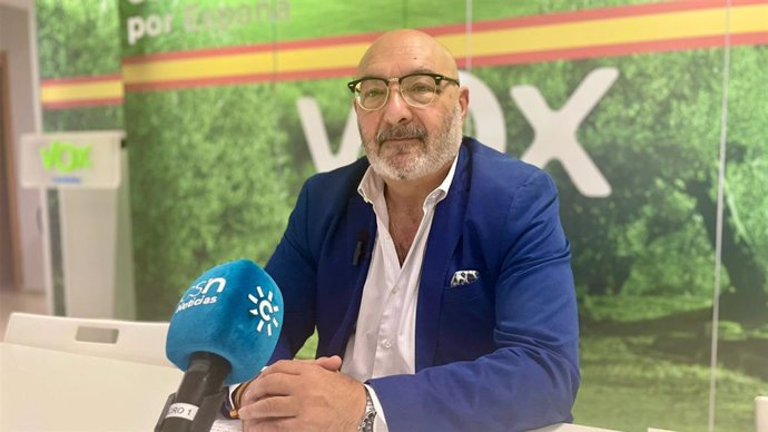 El parlmentario andaluz de Vox por Córdoba, Alejandro Hernández.