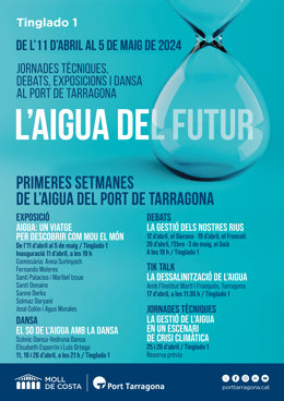 Jornadas de 'Les Setmanes de l'Aigua PortTarragona'.