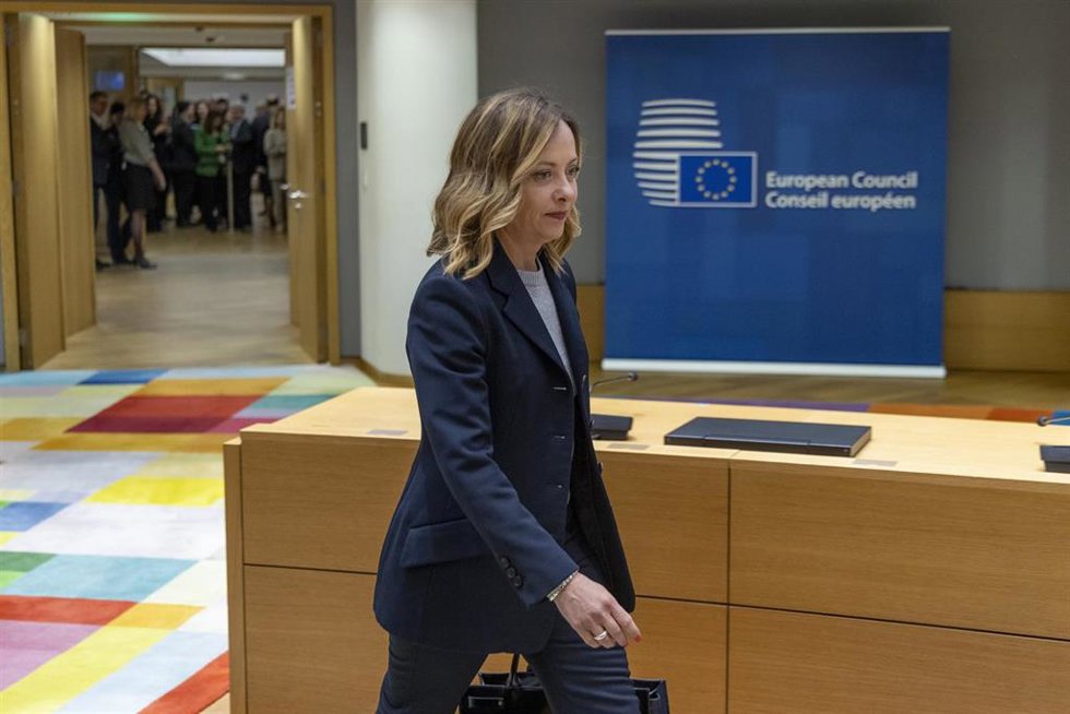 La primera ministra italiana, Giorgia Meloni 
