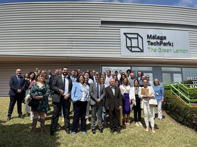 La UMA exhibe su estrategia de transparencia ante las empresas del Málaga Tech Park