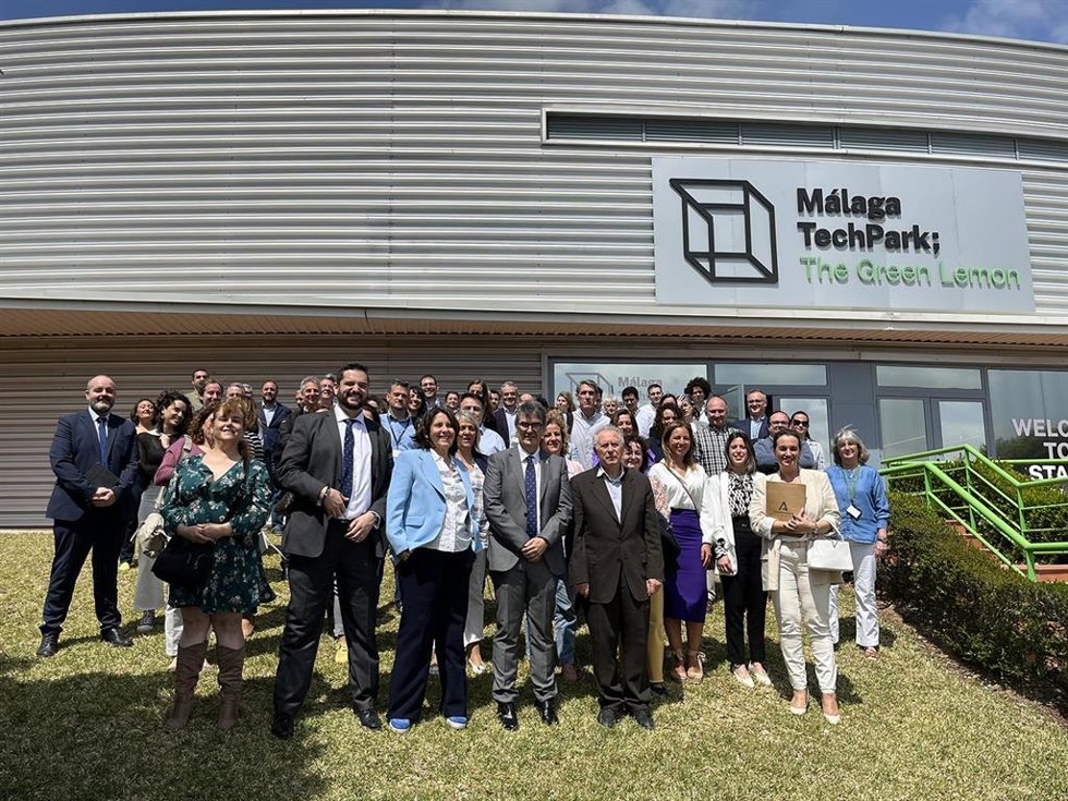 La UMA exhibe su estrategia de transparencia ante las empresas del Málaga Tech Park