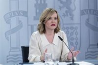 Pilar Alegría asegura que "para nada" Pedro Rocha "se ha autoproclamado" presidente de la RFEF