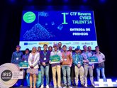 Foto: Los equipos 'JIJ', 'Sudoers del mal' y '0programmation', ganadores del primer desafío de Ciberseguridad de Navarra