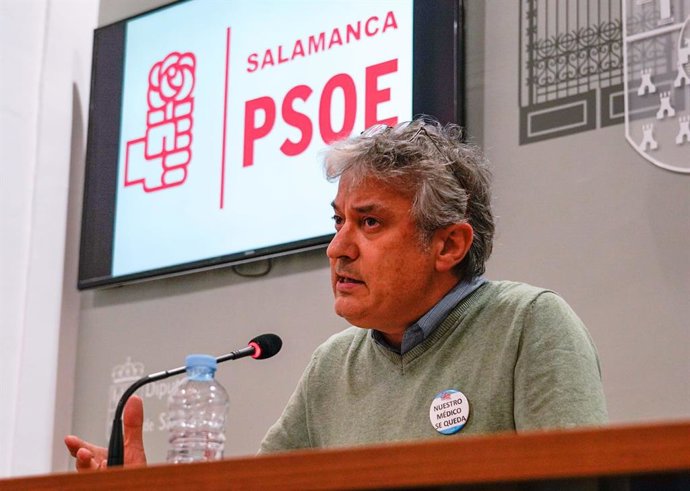 El portavoz del Grupo Socialista en la Diputación de Salamanca