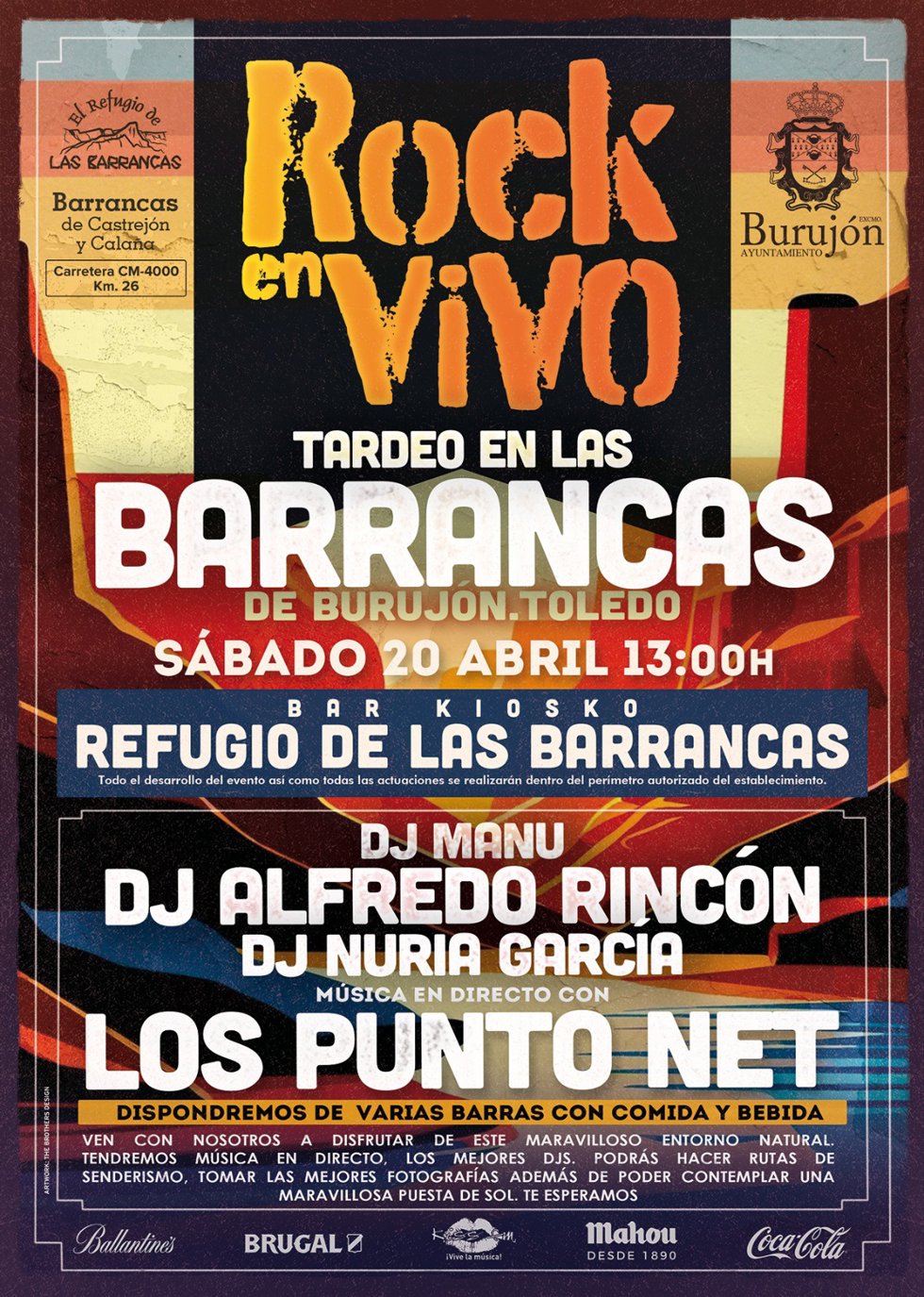 Cartek del evento que denuncia Ecologistas en Acción.