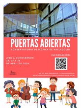 Foto: Jornada de puertas abiertas en el Conservatorio de Música de Valladolid