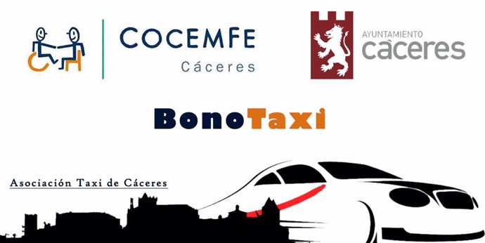 Cocemfe solicita la creación de un bonotaxi en Cáceres para personas con movilidad reducida