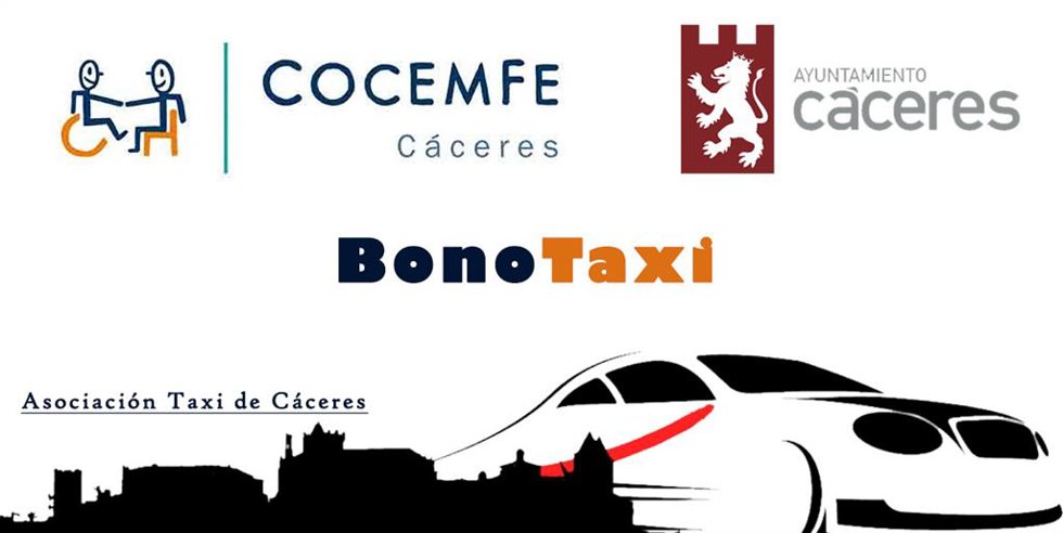 Cocemfe solicita la creación de un bonotaxi en Cáceres para personas con movilidad reducida
