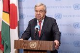 Foto: O.Próximo.-Guterres pide poner fin al "sangriento ciclo de represalias" para evitar un conflicto regional a gran escala