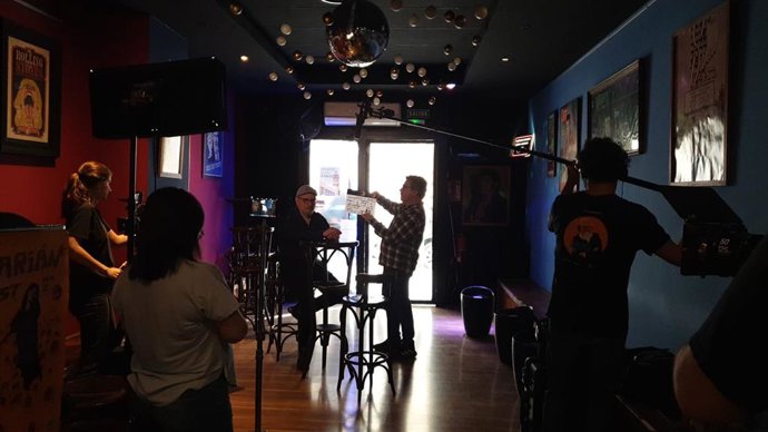 La productora valenciana Joana Chilet (JCMedia), en associació amb Bisílaba, roda el curtmetratge documental 'G. H. White. La ciència ficció en la València dels 50'