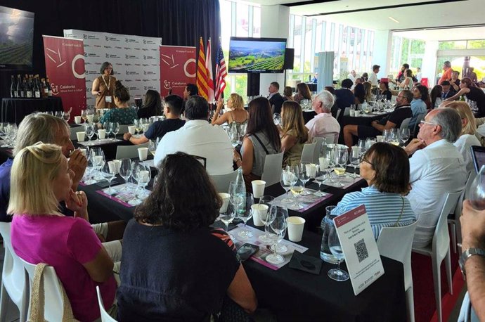Celebración de un acto en el marco del 'Catalan Food Show Miami', que ha tenido lugar en la ciudad estadounidense este miércoles