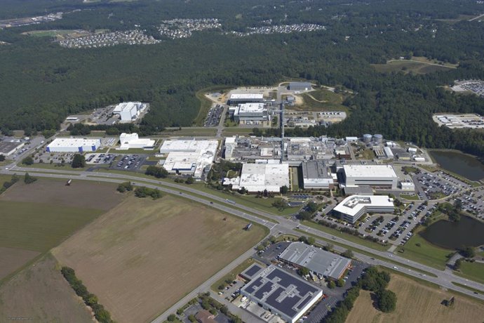 Planta de Grifols en Clayton (Estados Unidos).