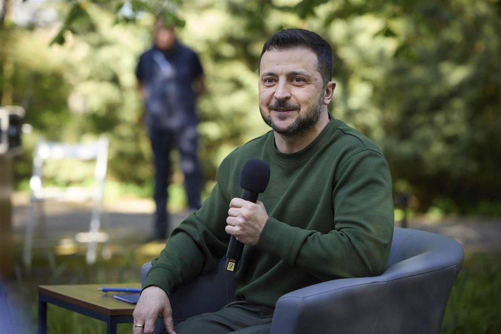 El presidente de Ucrania, Volodimir Zelenski