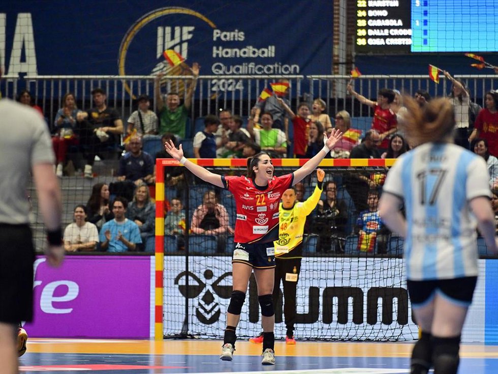 España - Argentina, Preolímpico balonmano