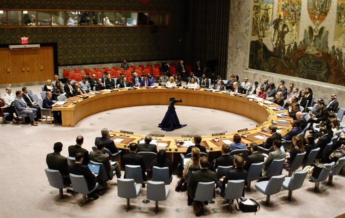 April 14, 2024, New York City, New York: (NEW) Security Council Meeting:ÃÂ The situation in the Middle East. April 14, 2024, United Nations, New York, USA: An emergency Security Council Meeting:ÃÂ The situation in the Middle East due to the escalated te