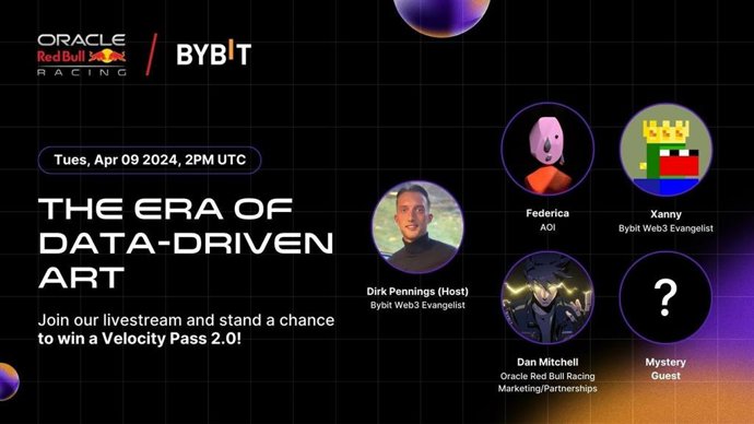 #Velocityseries 2.0 Launch Alert: Dive Into The Era Of Data-Driven, Divisible Art With Bybit's Exclusive Livestream With Oracle Red Bull Racing