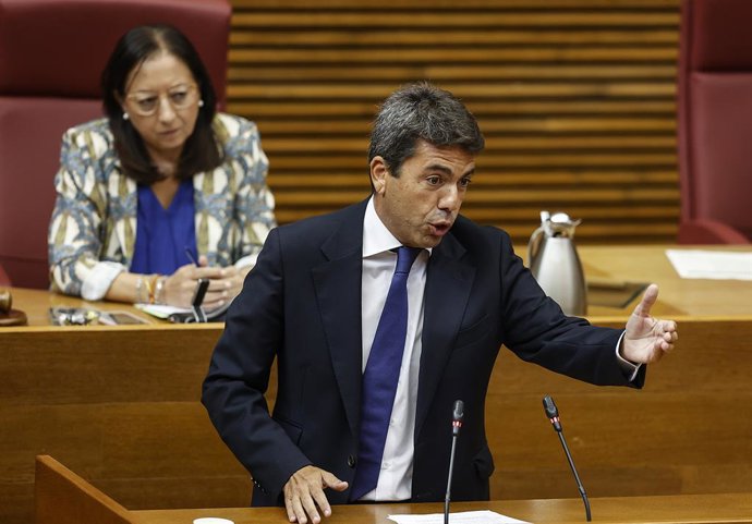 Archivo - Arxiu - El president de la Generalitat, Carlos Mazón.