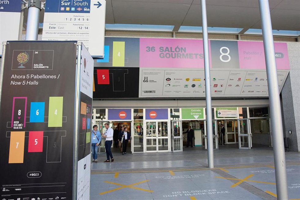 Archivo - Entrada principal a la inauguración de la 36 Edición del Salón Gourmets 2023 en Madrid