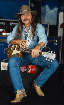 El guitarrista de The Allman Brothers, Dickey Betts