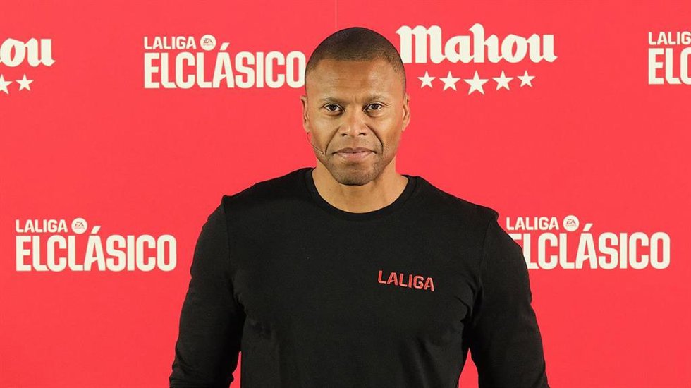 El ex futbolista del Real Madrid Julio Baptista, en un evento organizado por Mahou en Madrid.
