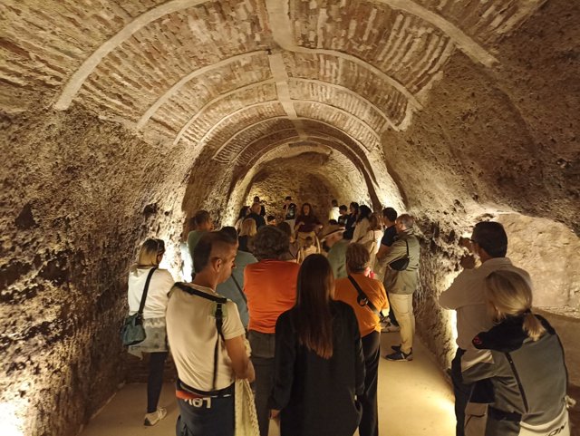 Bodegas subterráneas en La Ruta del Vino de Rueda