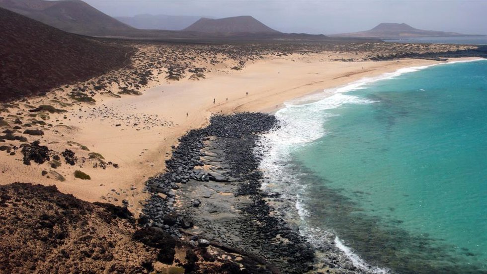 Playa de las Conchas en La Graciosa