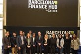 Foto: La consellera Mas presenta el Barcelona Finance Hub como ejemplo de colaboración público-privada