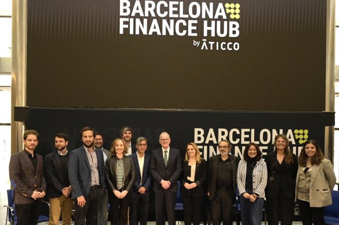 La consellera Natàlia Mas presenta el Barcelona Finance Hub