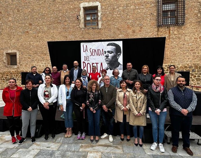 Organizadores de la XVIII edición de la Senda del Poeta Miguel Hernández
