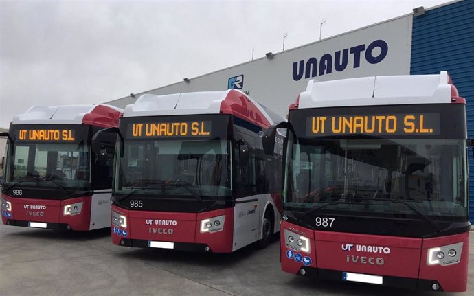 Autobuses urbanos de Toledo.