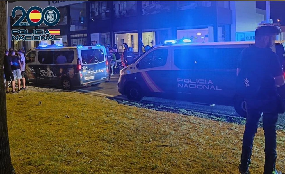Dipositivo policial por la motorada en El Puerto de Santa María (Cádiz).