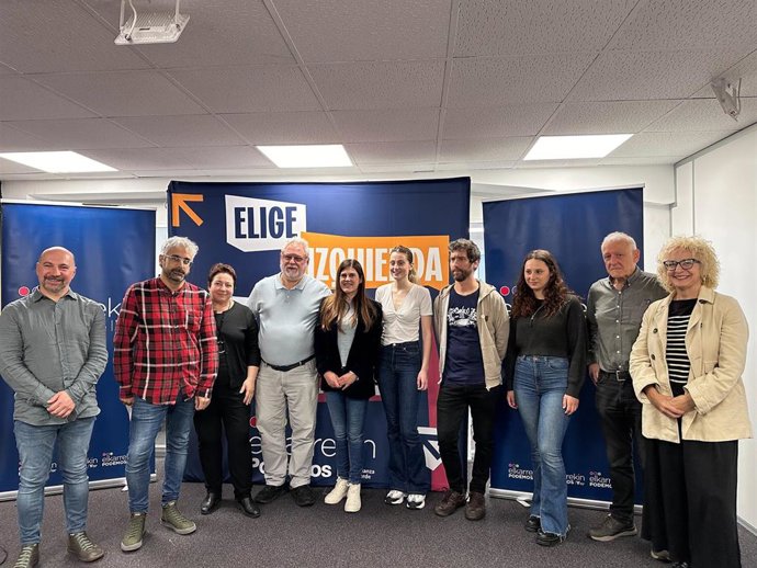 Profesores de UPV/EHU trasladan su apoyo a la candidatura de Elkarrekin Podemos