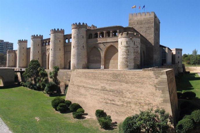 Archivo - Palacio de La Aljafería.