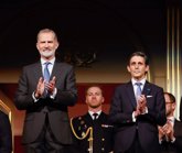 Foto: El rey Felipe VI preside la gala del centenario de Telefónica en el Teatro Real de Madrid