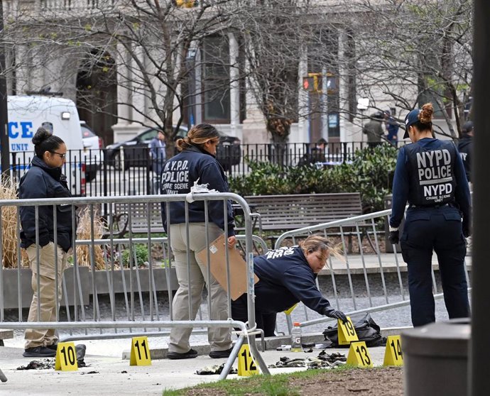 Despliegue policial después de que un hombre se quemase a lo bonzo en Nueva York