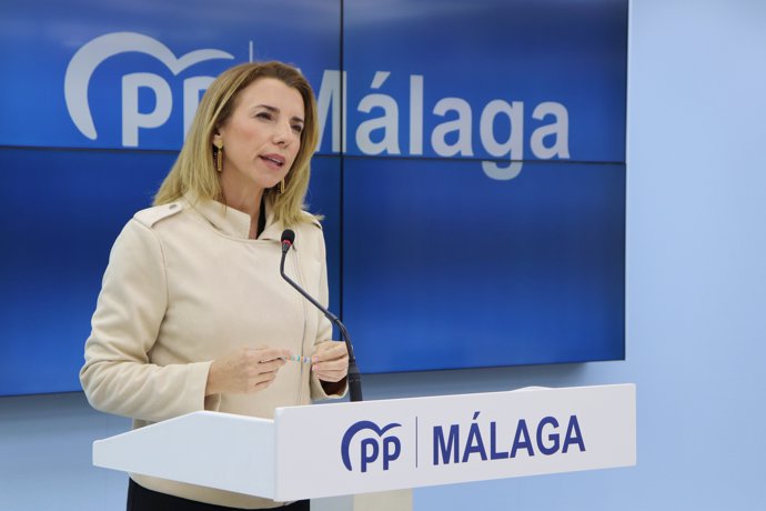 La vicesecretaria de Sociedad del Bienestar, Inclusión Social, Igualdad y Familias del PP de Málaga, Lucía Yeves.