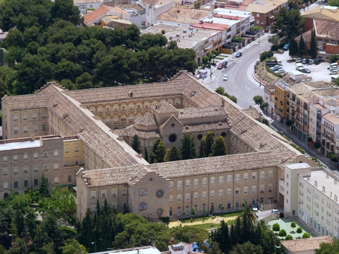 Vista del Seminario Diocesano de la Inmaculada y San Eufrasio de Jaén.