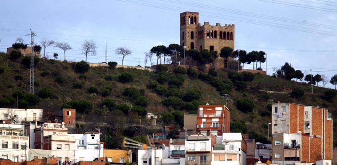 Muntanya del barri de Torre Baró