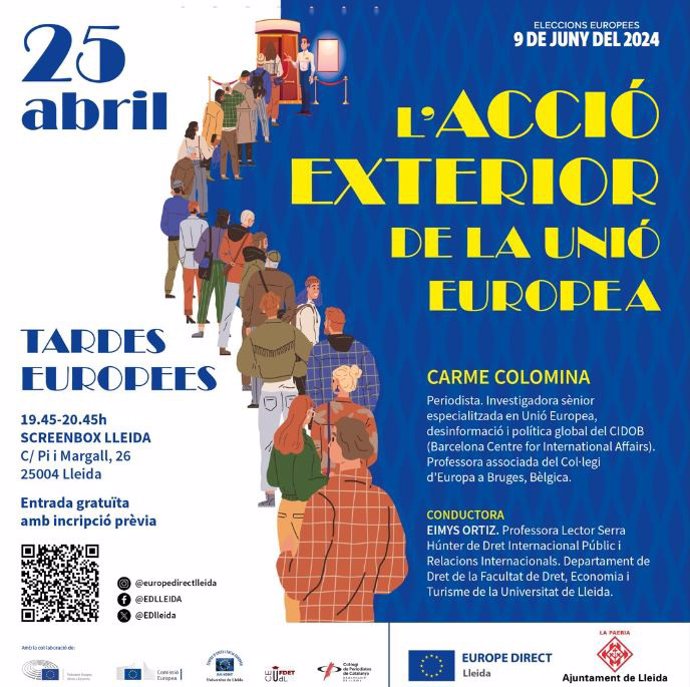 'Tardes Europees', jornades Informatives organitzades per l'Ajuntament de Lleida