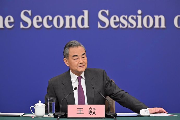 Archivo - El ministro de Exteriores chino, Wang Yi 