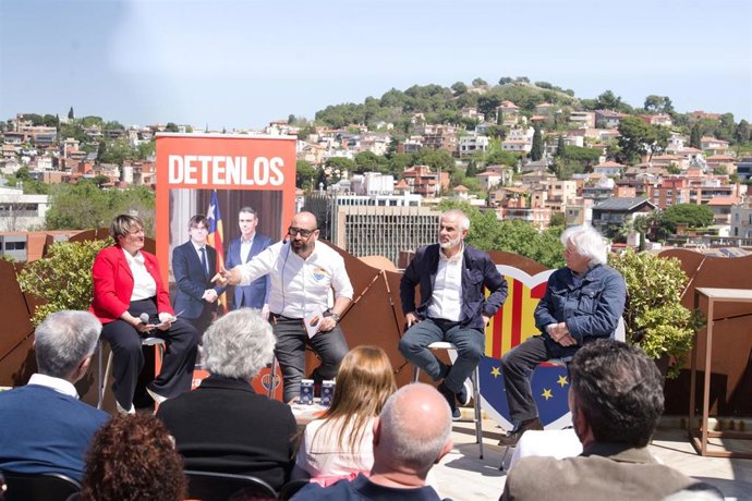 Acto de precampaña de Cs
