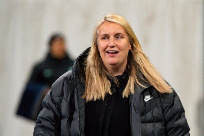 Archivo - Emma Hayes head coach of Chelsea ahead of the UEFA Women's Champions League, Group D football match between Paris FC and Chelsea on January 30, 2024 at Sebastien Charlety stadium in Paris, France - Photo Antoine Massinon / A2M Sport Consulting /