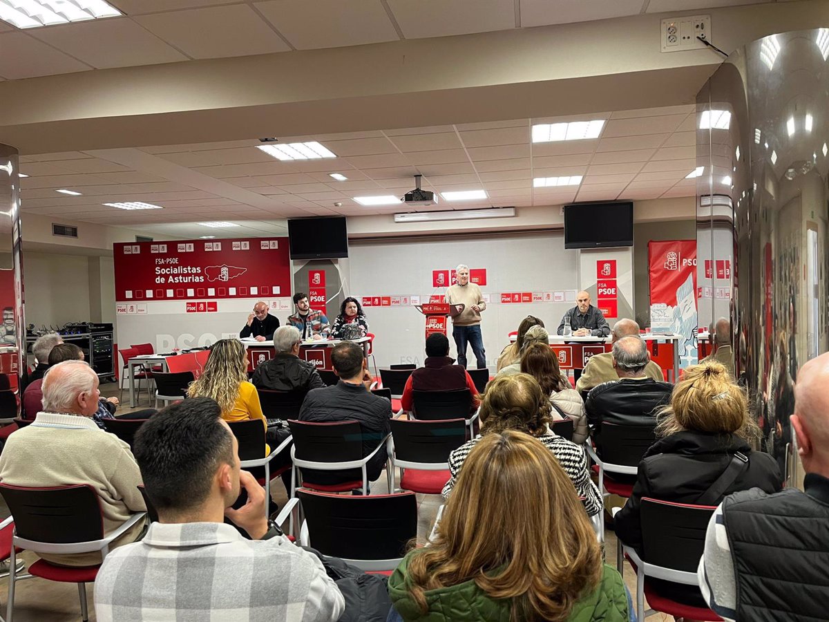 Jonás Fernández, el candidato al más votado en la Asamblea de la Agrupación Socialista de Gijón para las europeas