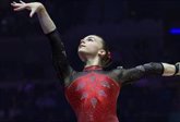 Foto: La gimnasta española Laura Casabuena logra en Doha el billete olímpico a París