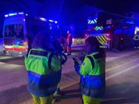 Arde el garaje de un chalet en Torres de la Alameda, con varios intoxicados por inhalación de humo